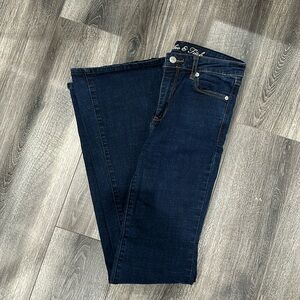Abercrombie & Fitch flare blue jeans!